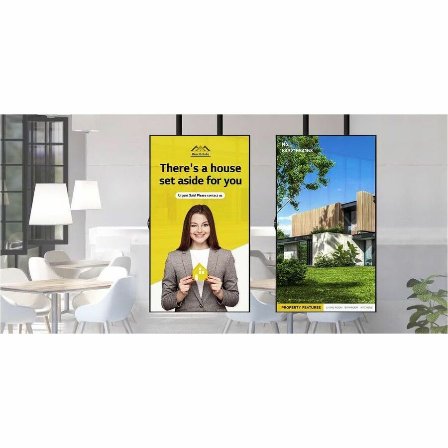 LG 49'' FHD High Bright Window Facing Display with Anti-Discoloration Technology LG 49'' FHD High Bright Window Facing Display with Anti-Discoloration Technology